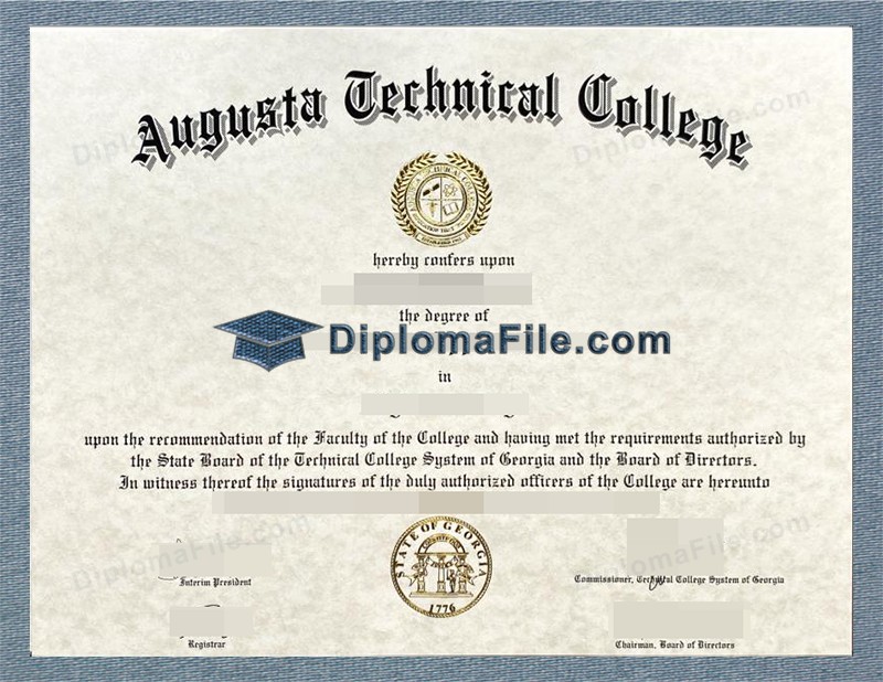 奥古斯塔技术学院学位, Augusta Technical College Degree 奥古斯塔技术学院学位, Augusta Technical College Degree