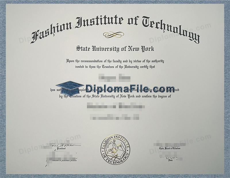时尚技术学院文凭, Fashion Institute of Technology Diploma 时尚技术学院文凭, Fashion Institute of Technology Diploma