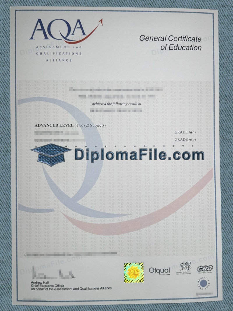 AQA GCSE证书, AQA GCSE certificate AQA GCSE证书, AQA GCSE certificate