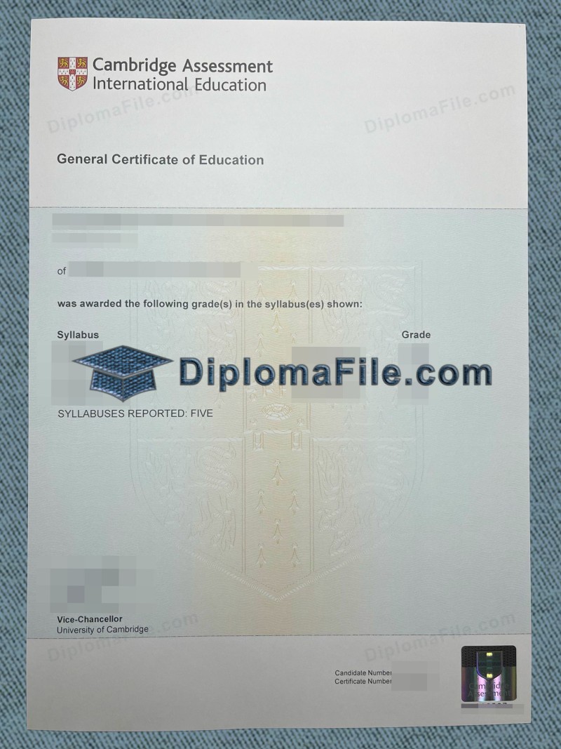 剑桥GCE证书, Cambridge GCE Certificate 剑桥GCE证书, Cambridge GCE Certificate