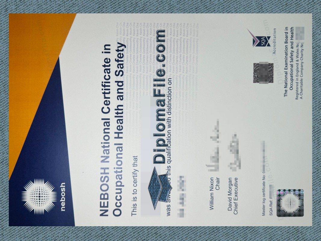 NEBOSH国家证书, NEBOSH National Certificate