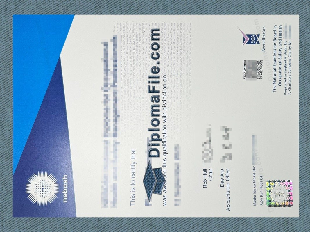 NEBOSH国家文凭, NEBOSH National Diploma