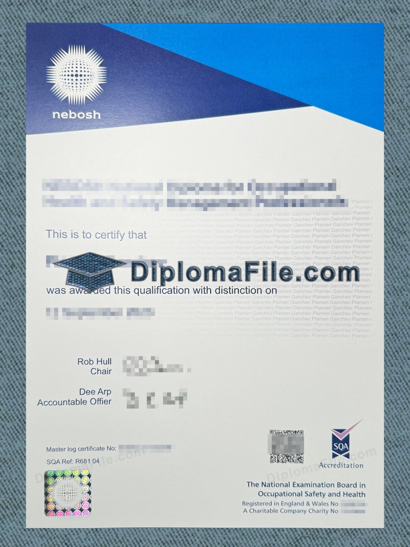 NEBOSH国家文凭, NEBOSH National Diploma NEBOSH国家文凭, NEBOSH National Diploma
