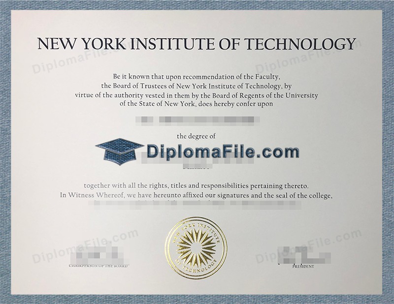 纽约理工学院文凭, New York Institute of Technology Diploma 纽约理工学院文凭, New York Institute of Technology Diploma