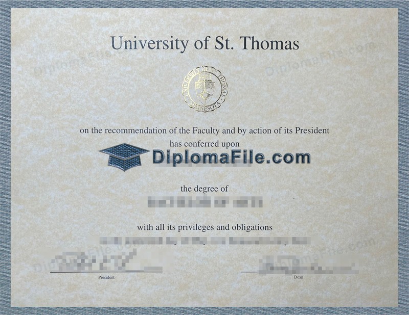 圣托马斯大学文凭, St Thomas University Diploma 圣托马斯大学文凭, St Thomas University Diploma