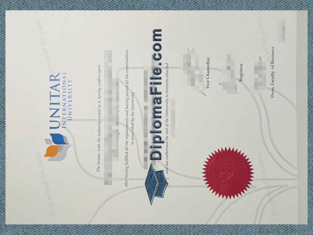 UNITAR国际大学文凭, UNITAR International University Diploma