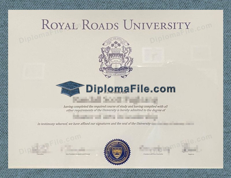 皇家道路大学文凭, Royal Roads University Diploma