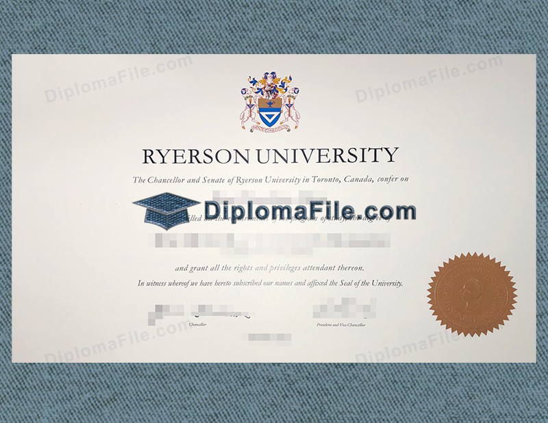 瑞尔森大学文凭, Ryerson University Diploma
