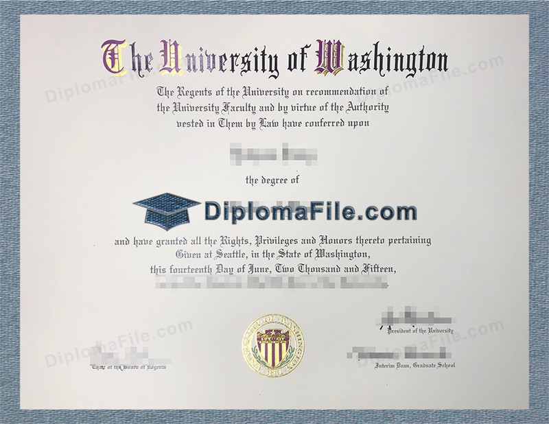 华盛顿大学学位, University of Washington Degree 华盛顿大学学位, University of Washington Degree