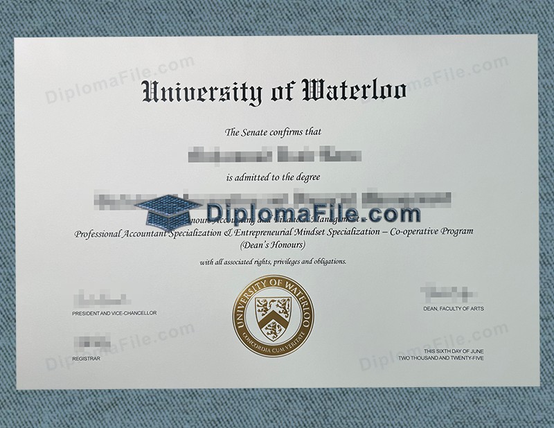 滑铁卢大学学位, University of Waterloo degree